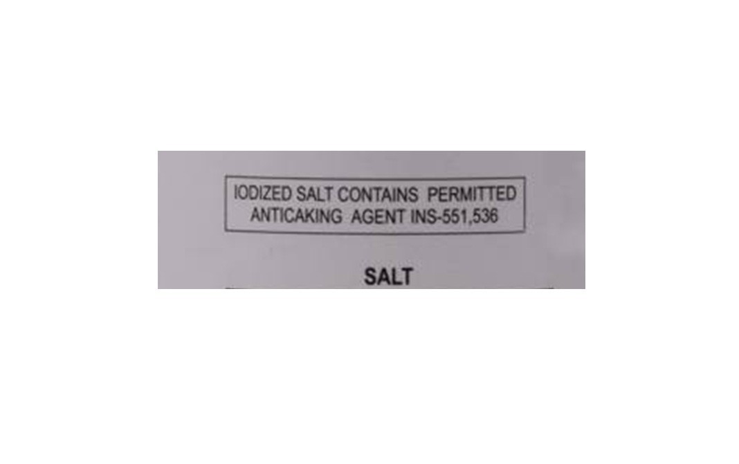 Catch Sprinklers, Iodized Table Salt    Container  100 grams
